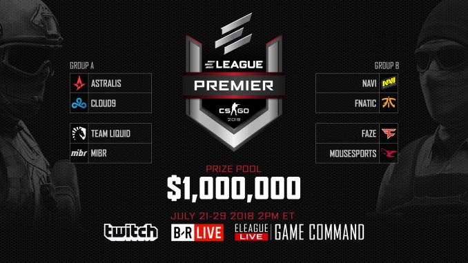 ELEAGUE CS GO Premier 2018 ใกล้ระเบิดศึกแล้ว ELEAGUE CS GO Premier 2018 ใกล้ระเบิดศึกแล้ว