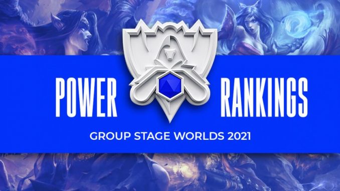 Power Rankings